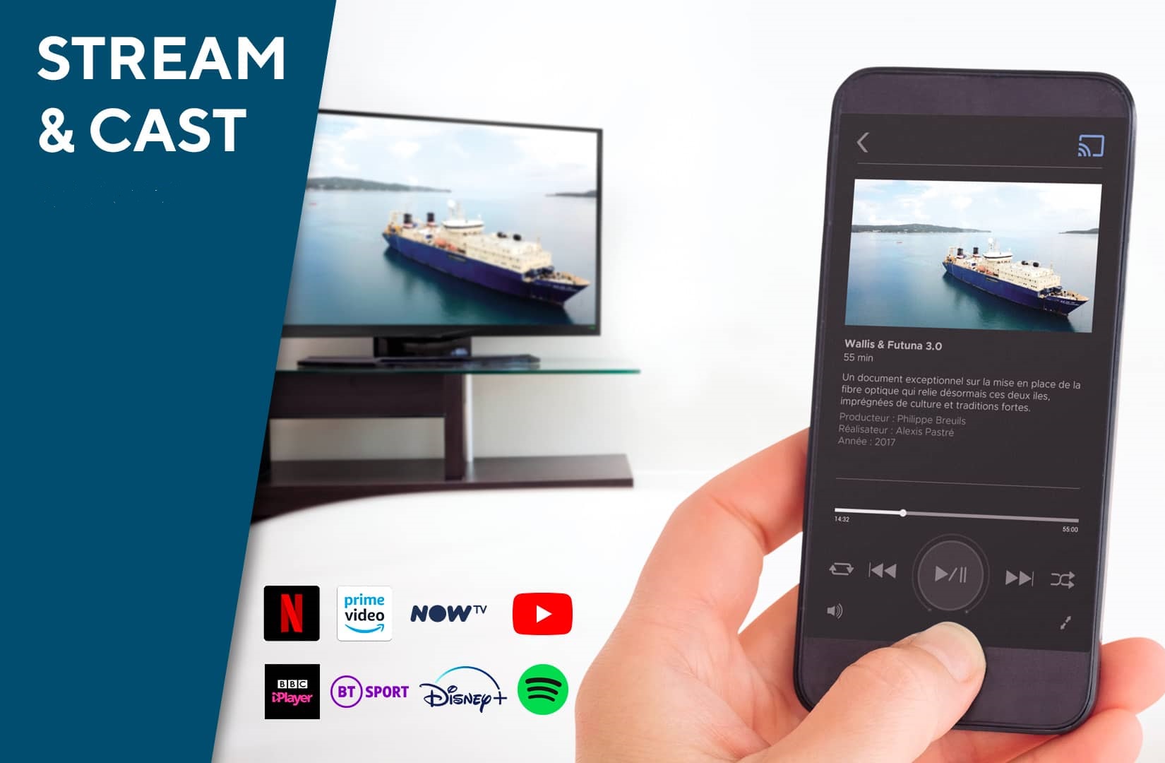 Chromecast solution for hotels